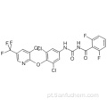 Benzamida, N - [[[3,5-dicloro-4 - [[3-cloro-5- (trifluorometil) -2- piridinil] oxi] fenil] amino] carbonil] -2,6-difluoro CAS 71422-67- 8